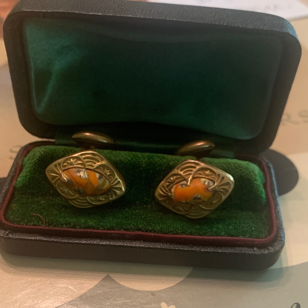 Antique Art Deco cufflinks